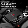 PU Leather Car Armrest Pad Center Console Protector Cushion Box Key EPhone Holder For Peugeot 206 207 208 308 408 107 2008 3008
