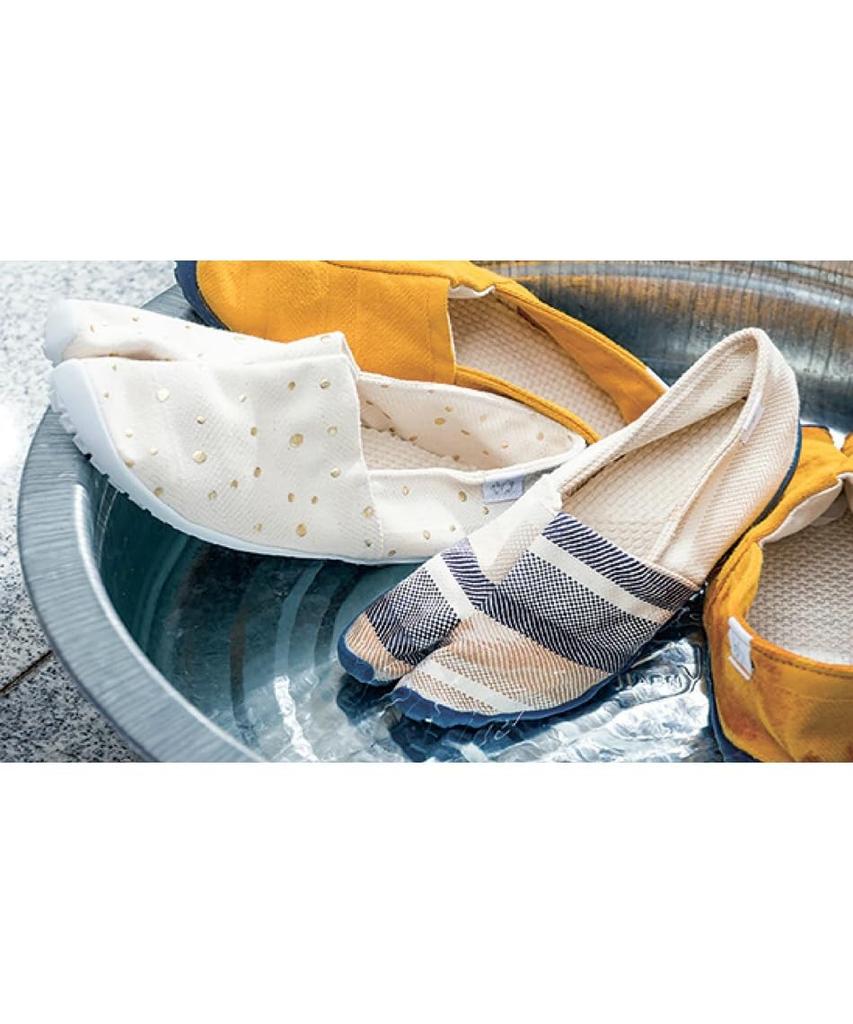 Margo TabiRela Flat Tabi Bunion Unisex Size 2E Shoes, Shoes, Sandals, Relief, Espadrilles, Adult, Karajo, 23.5 Cm,