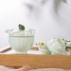 Jingxun Ceramic Travel Tea Set (1 Pot, 3 Cups)