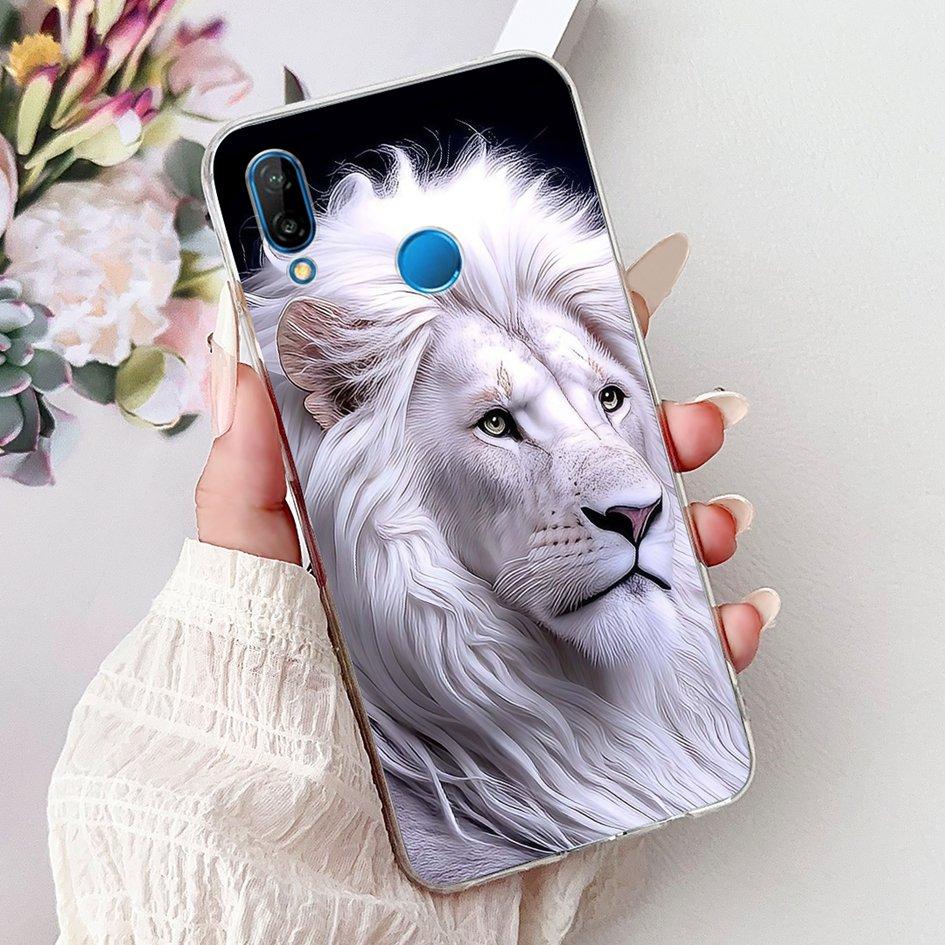Case For Huawei P20 Lite Cover ANE-LX1 ANE-LX2 ANE-LX3 New Fashion Butterfly Soft Silicon Cover For Huawei P20Lite Nova 3e Funda