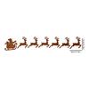 7pcs LED Reindeer Wall Decorations Christmas  Light Up Wooden Ornament 2026 Xmas Navidad Party Supplies