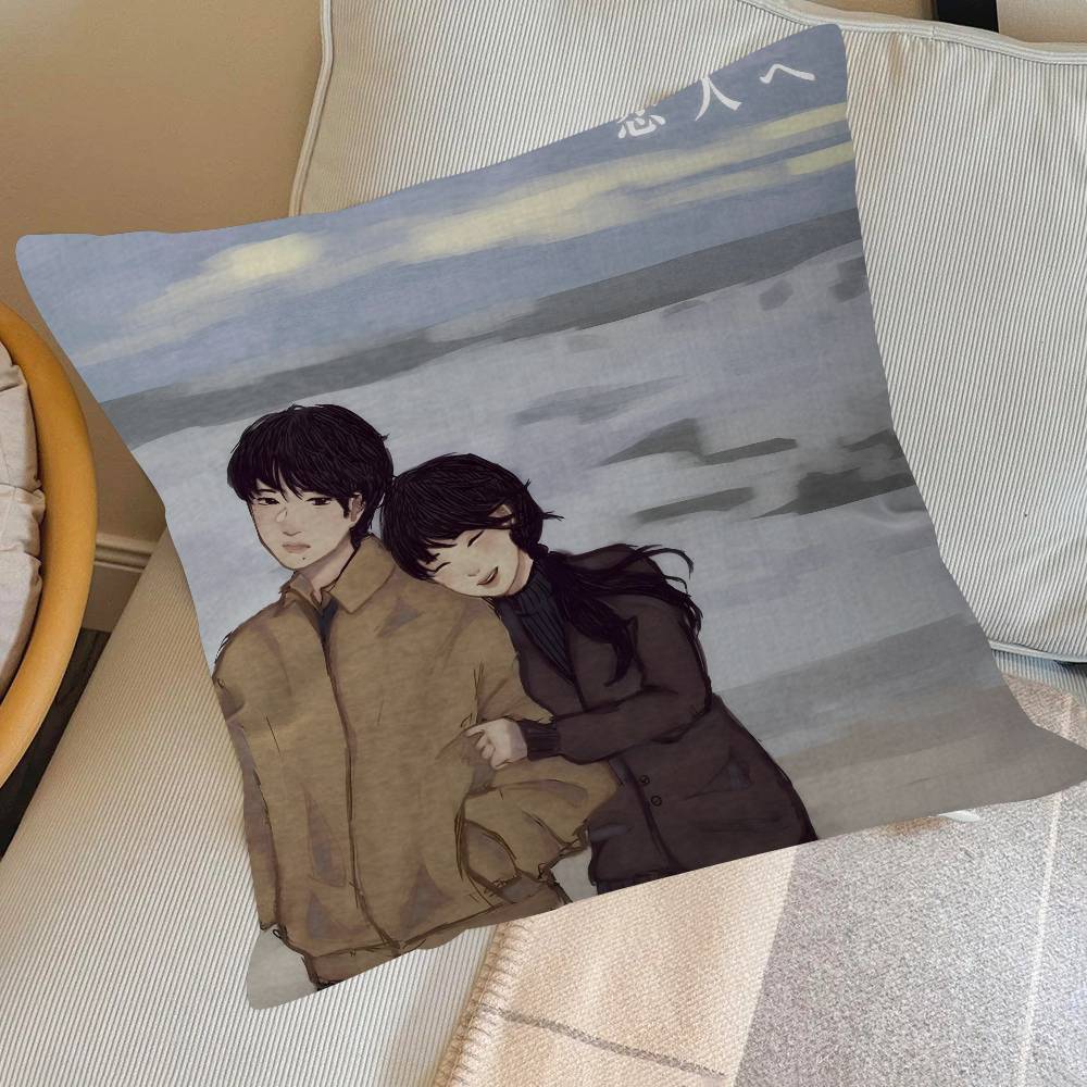 Anime Lampe Band Klassische Kissenhülle Sofakissenbezug Heimzimmer Dekoration Kindergeschenk