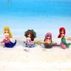 Cute Mermaid Pvc Car Decoration Figure Wholesale Aquarium Accessory