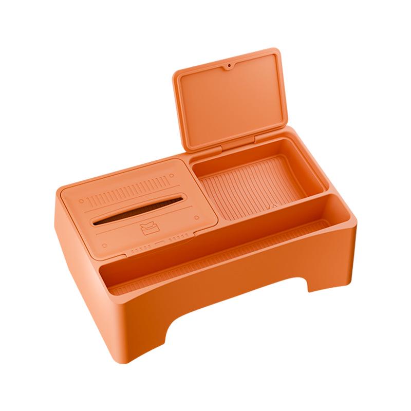 Xiaomi YU7 Car Screen Rear Organizer & Tissue Box - Fits 25 Models, Non-Slip, Anti-Fall Dashboard Storage