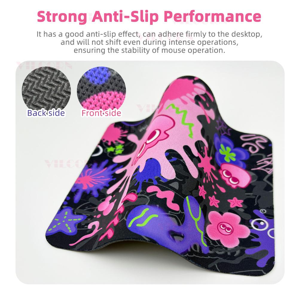 Kawaii Cute Mousepad HD Printing Computer Gamers Locking Edge Non-slip Mouse Pad For Switch joycon2