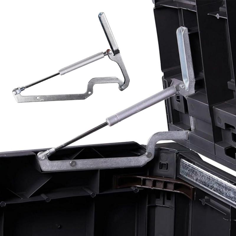 Universal Hydraulic Deck Box Hinge Replacement Part For Heavy Storage Lid Slow Closing Finger Safety Protective System