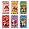 2026 Year of The Horse 5D Visual Effect Embroidered Red Packet Creative and Practical Home Décor for Lunar New Year Celebrations