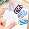 12 Pcs Sublimation Paper Clips Jumbo Blanks, 4x2 Inch Acrylic Sublimation Paperclips Blanks Large, Personalized Paper Clips for Crafts, Gifts, Home,