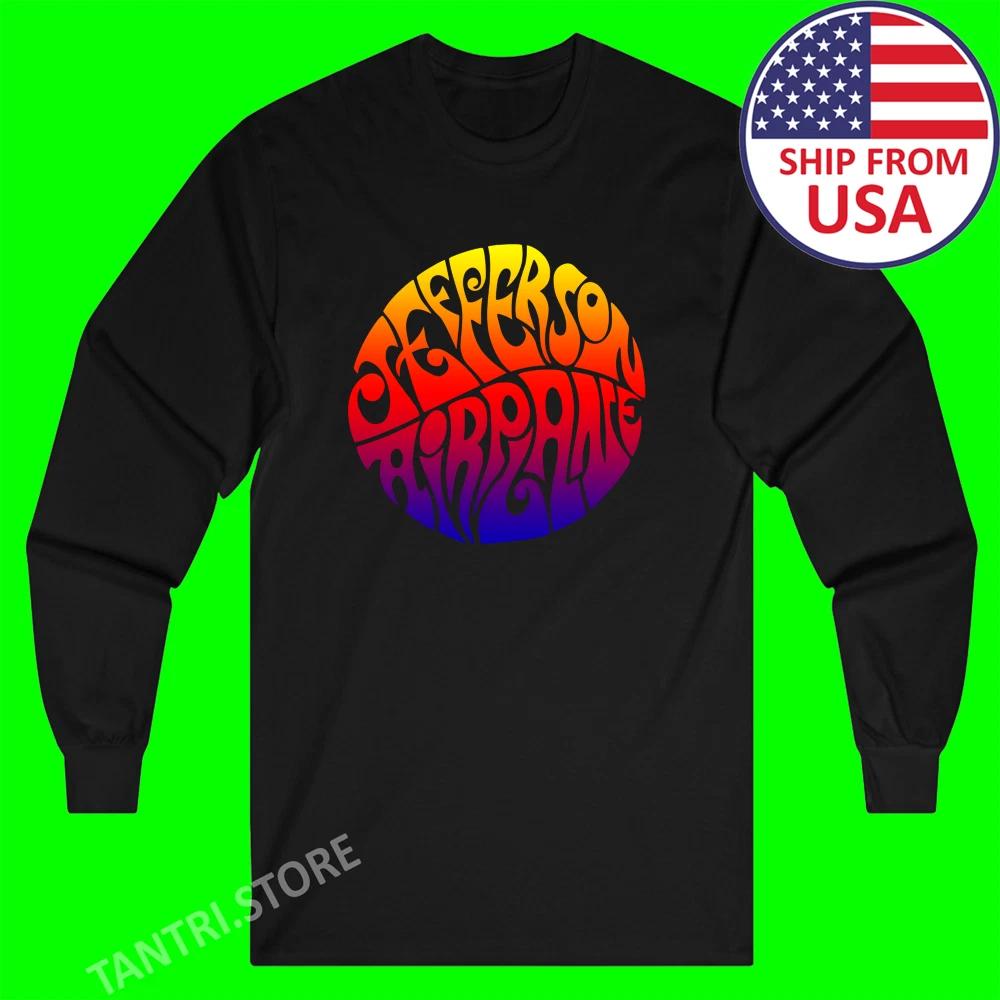 Jefferson Airplane Men s Black Size S to 2XL 4XL