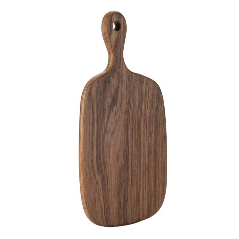 1 Stück Schwarznuss Schneidebretter Küche Holz Speiseplatte Holz Pizza Sushi Brot Ganzholz Tablett Schneidebrett Kein Lack