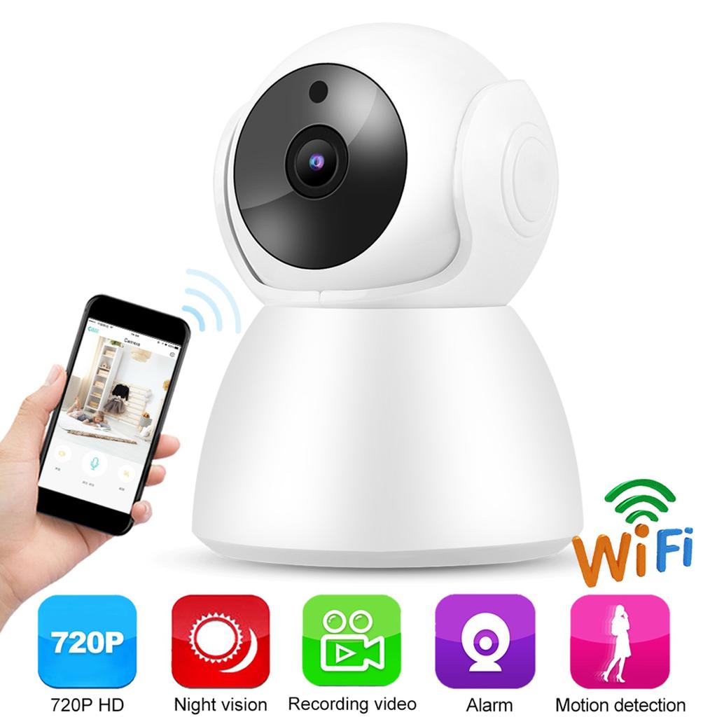 720P WiFi IP Babycam 2?Way Intercom Baby Care Monitor Home PTZ Camera