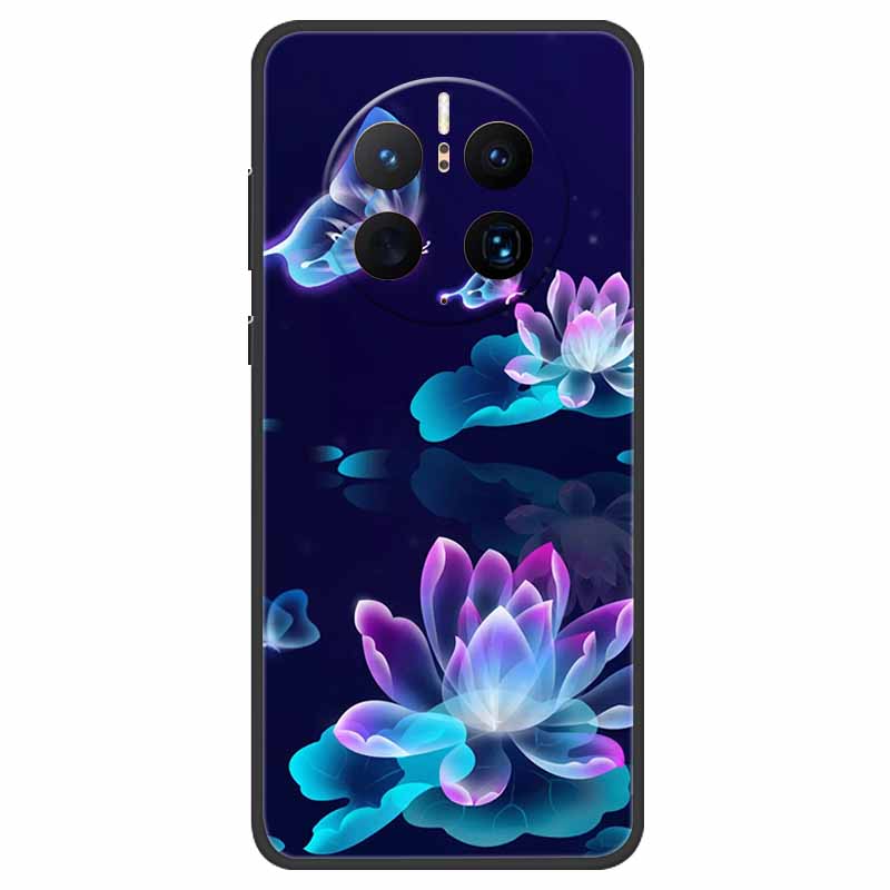 For Huawei Mate 50 Pro Case Cover Soft TPU Funda Painted Cases For Huawei Mate 50 Pro Cover Silicone Mate50 Pro 50Pro 6.74 Coque