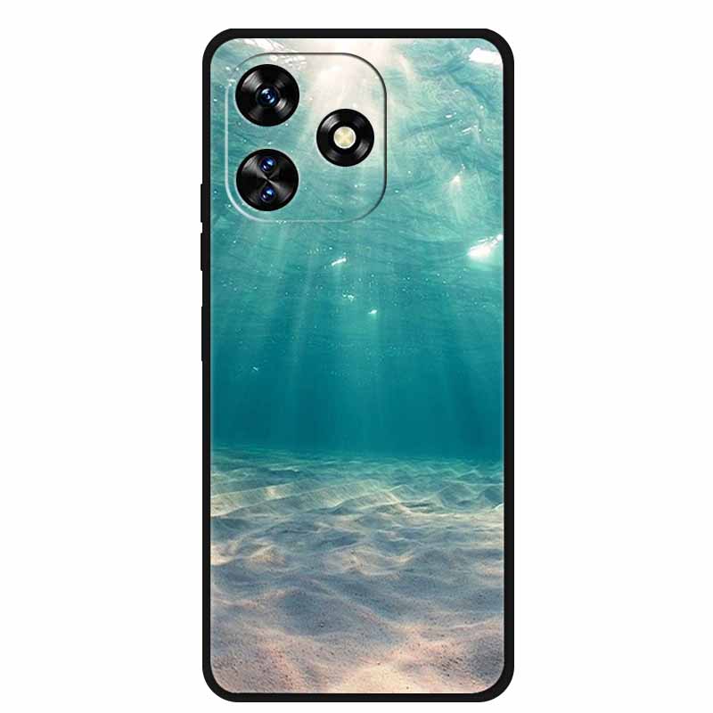 Für Oukitel C51 Hülle Luxus TPU Weiches Silikon Handyhüllen für OukitelC51 C 51 Schutz Stoßfest Rückseite Bumper Cool Coque