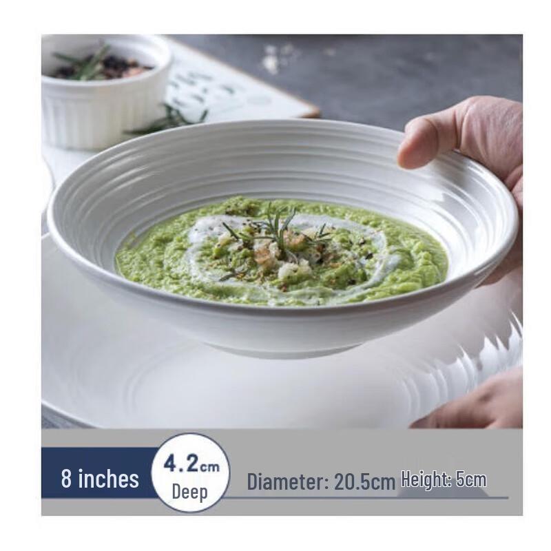 HX Minimalist Ceramic Dinnerware Bowls