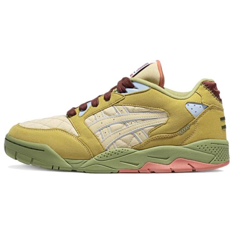 

New Asics Gel Fuse Cushioning Wear Resistant Low Top Casual Shoes Unisex Yellow 1203A588-020 42