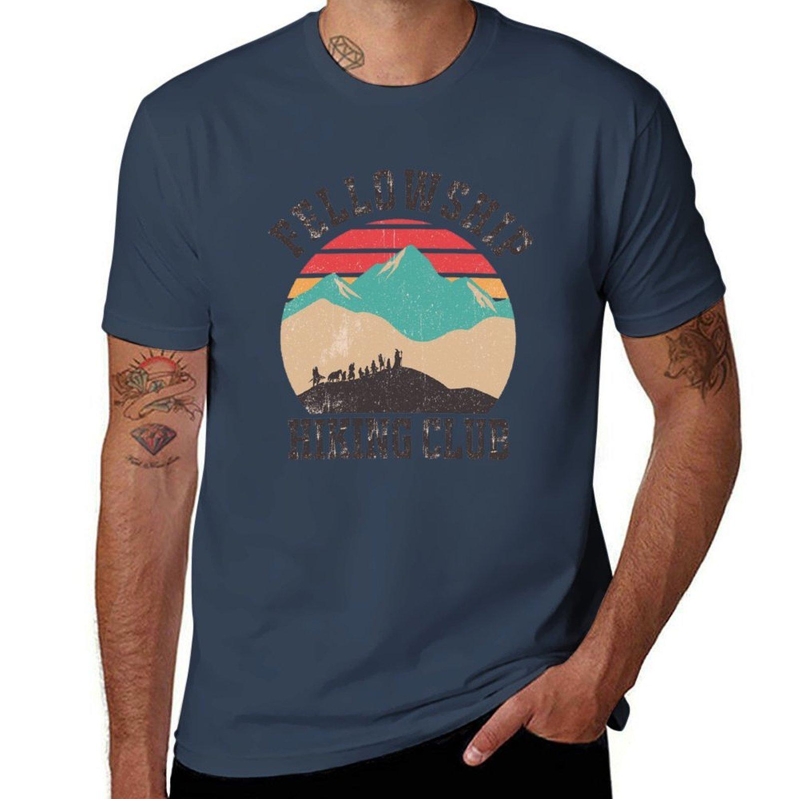 Vintage Fellowship Hiking Club 2023 TShirt essential t shirt man t shirt designer TShirt S