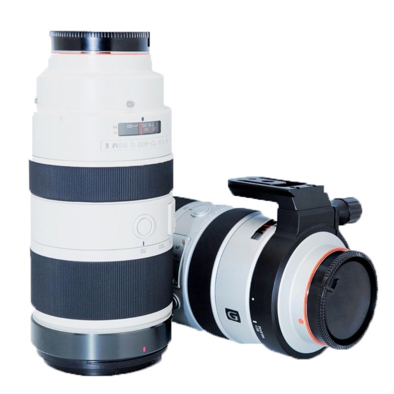 Metalowy Statyw Montażowy Kołnierz Obiektywu Otwory 1/4 cala 3/8 cala dla S740 70-400mm Sprzęt Fotograficzny dla Entuzjastów Fotografii