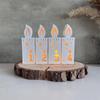 Creative Flexible Silicone Mold for Number Candle and Ambients Lights Decoration for Birthdays and Celebrations