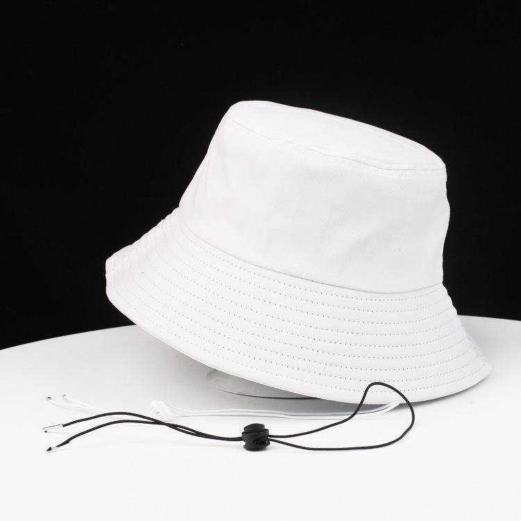 High Quality 100% Cotton Bucket Hat Women Summer Sun Caps Big Size Boonie Cap Large Panama Hat Men Oversize Fisherman Hats