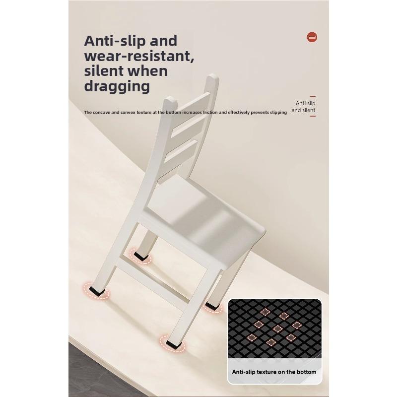 Furniture Leg Non-slip Foot Pads, Anti-shift Suction Cups, Silicone Foot Pads At the Bottom, Floor Protection and Stability, Silent Leg Pads