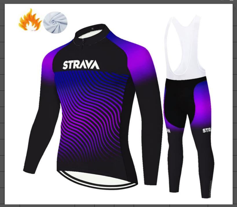 

New Long-sleeved Velvet Men s and Women s Cycling Suits, Road Cycling Suits, Windproof and Warm 2026 Winter XS