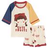 DingGuagua Girls' 100% Cotton Home Wear Sleepwear Set