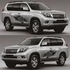 2x Car Body Side Door Stickers Army Military Star Style Decals For Jeep Wrangler