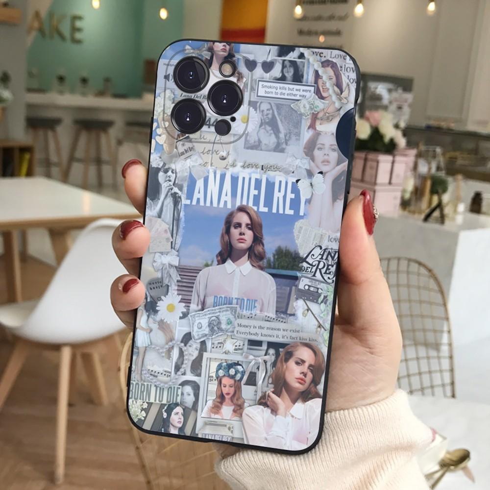 Lana Del Rey Phone Case Silicone Soft for iphone 16 15 14 13 12 11 Pro Mini XS MAX Plus X Cover
