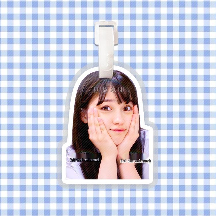 Hashimoto Kanna Luggage Tag Backpack Charm Pendant