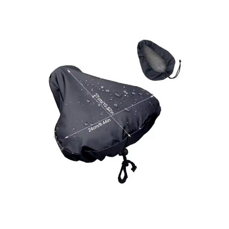 Cover With Drawstring Saddle Guard Bike Saddle Rain Cover Saddle Protective Cover Bicycle Seat Cushion Bicycle Seat Rain Cover