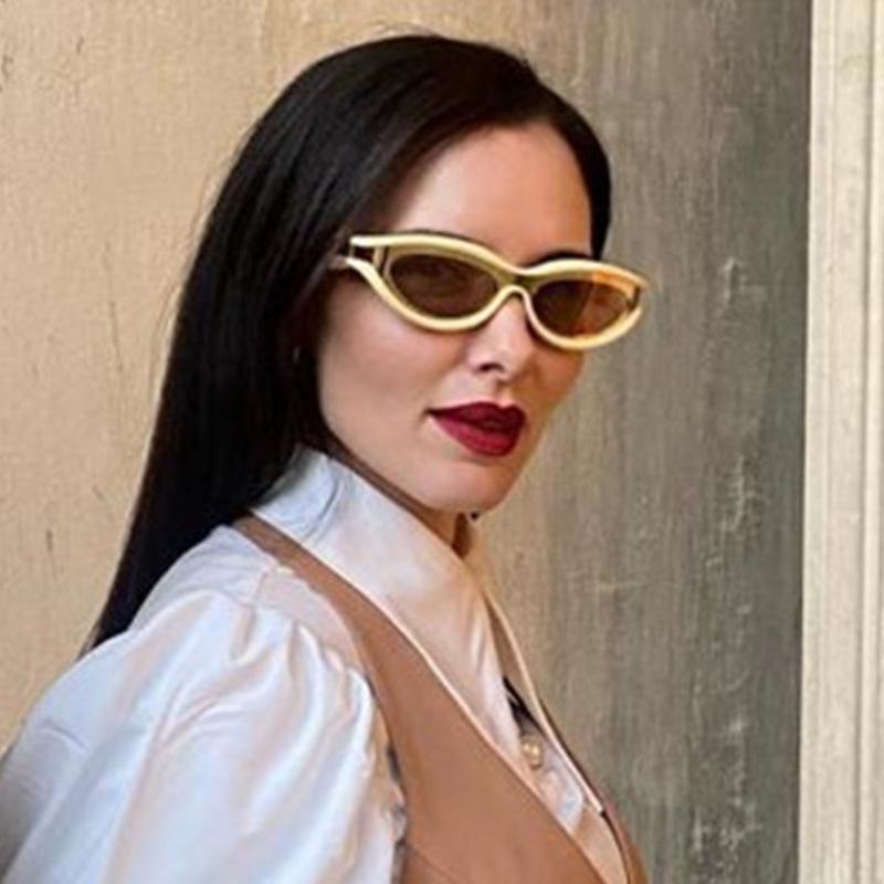 New Stylish Men’s Sunglasses Punk Oval Shape UV400 Protection Sun Glasses Women Holiday Travelling Female Sunglass