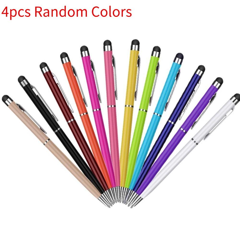 Universal Capacitive Pen Stylus Touchscreen Pen For Ipad Tablet PC 2 In 1 Capacitive Stylus Pen Drawing Pens Touch Pen