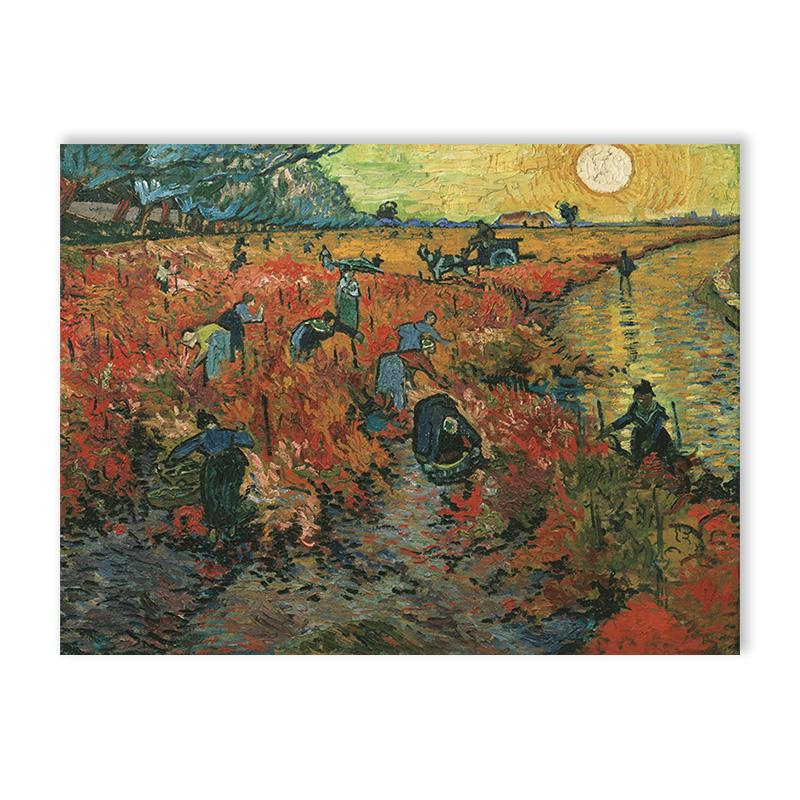 Van Gogh Classic Art Prints Abstract Sunflowers Starry Night Poster Classic Art Decorative s Bedroom Hallway Home Deco