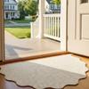 Non-Slip Entrance Door Mat Irregular Welcome Mat Modern Home Decor Dirt Trapping Mat  Front Door