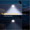Solar Outdoor Multi-power LED Energy-saving Waterproof Floodlight Remote Control Corridor Garden Garden Balcony Garage Lighting