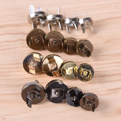 10Pcs Magnetic Snap Handbag Purse Clasp Button Bag Accessories Parts Bag Button