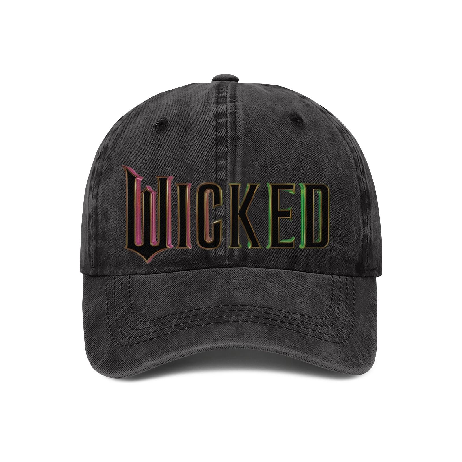 

Модные мужские и женские бейсболки с тем же самым плохим ведьмовским регулируемым дизайном One Size