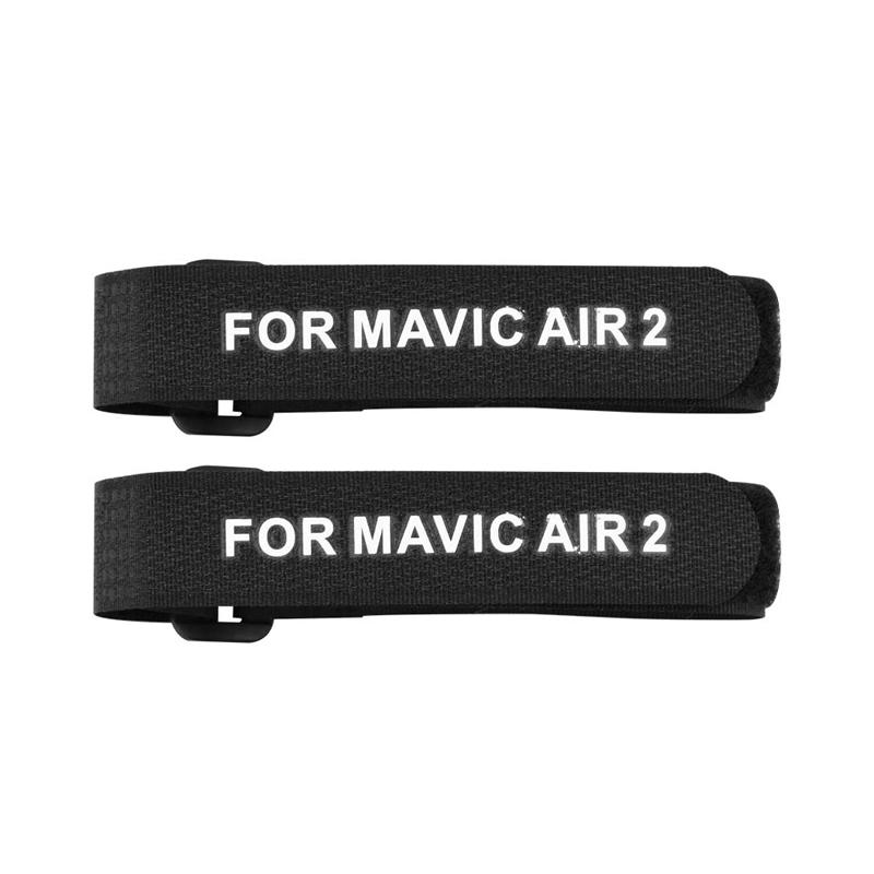 2pcs Propeller Blade Mount for DJI Mavic MINI Mavic AIR 2/2S Pro Platinum 2 Pro Zoom Drone Magic Tape Straps Loop Ties Accessory