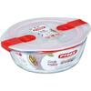 Round Box with Lid - - 1451018 - 20 X 18 Cm - 1.1 L - Cook &; Heat - Borosilicate Glass Base