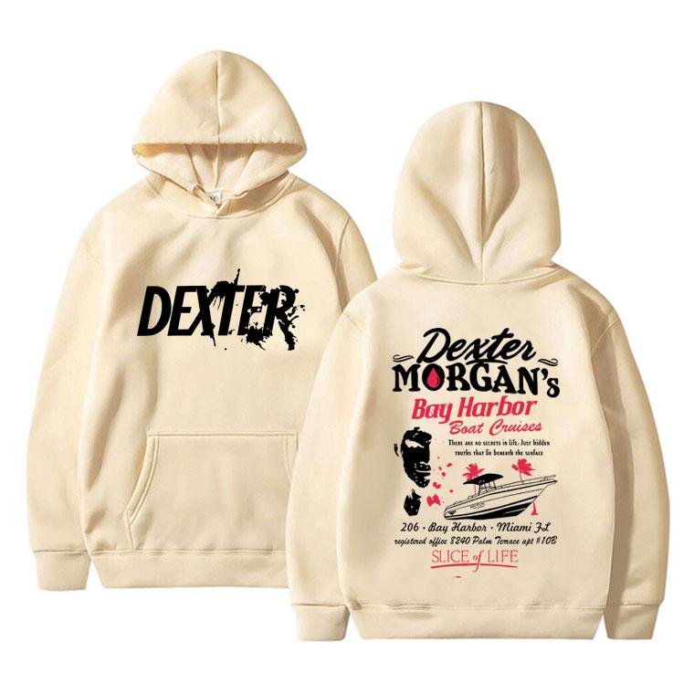 TV Play Dexter Morgan Graphic Hoodie Man Fashion Oversized Streetwear Men Women Casual Vintage Fleece Cotton Hooded Sweatshirt