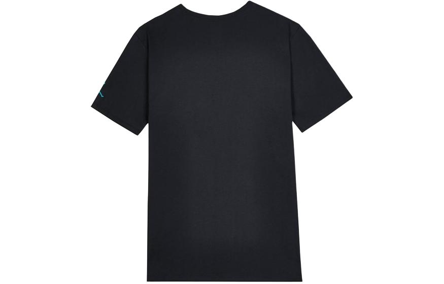 Jordan T Shirts Unisex Black Crew Neck Moderate Straight Fit AV6080-010