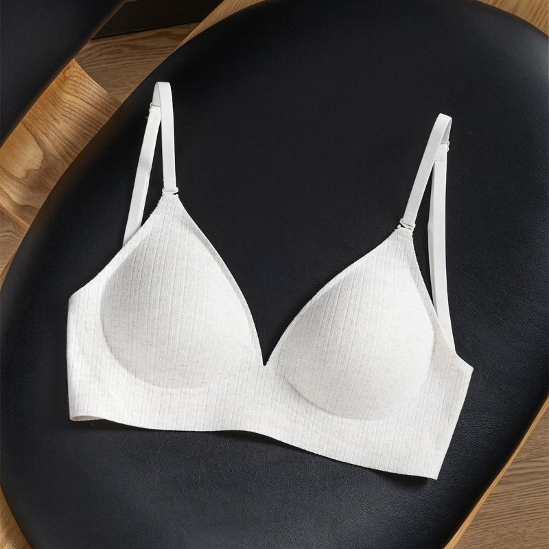 U-shaped beautiful back underwear anti-shoulder big backless special invisible neck small chest expansion shows large bra summer