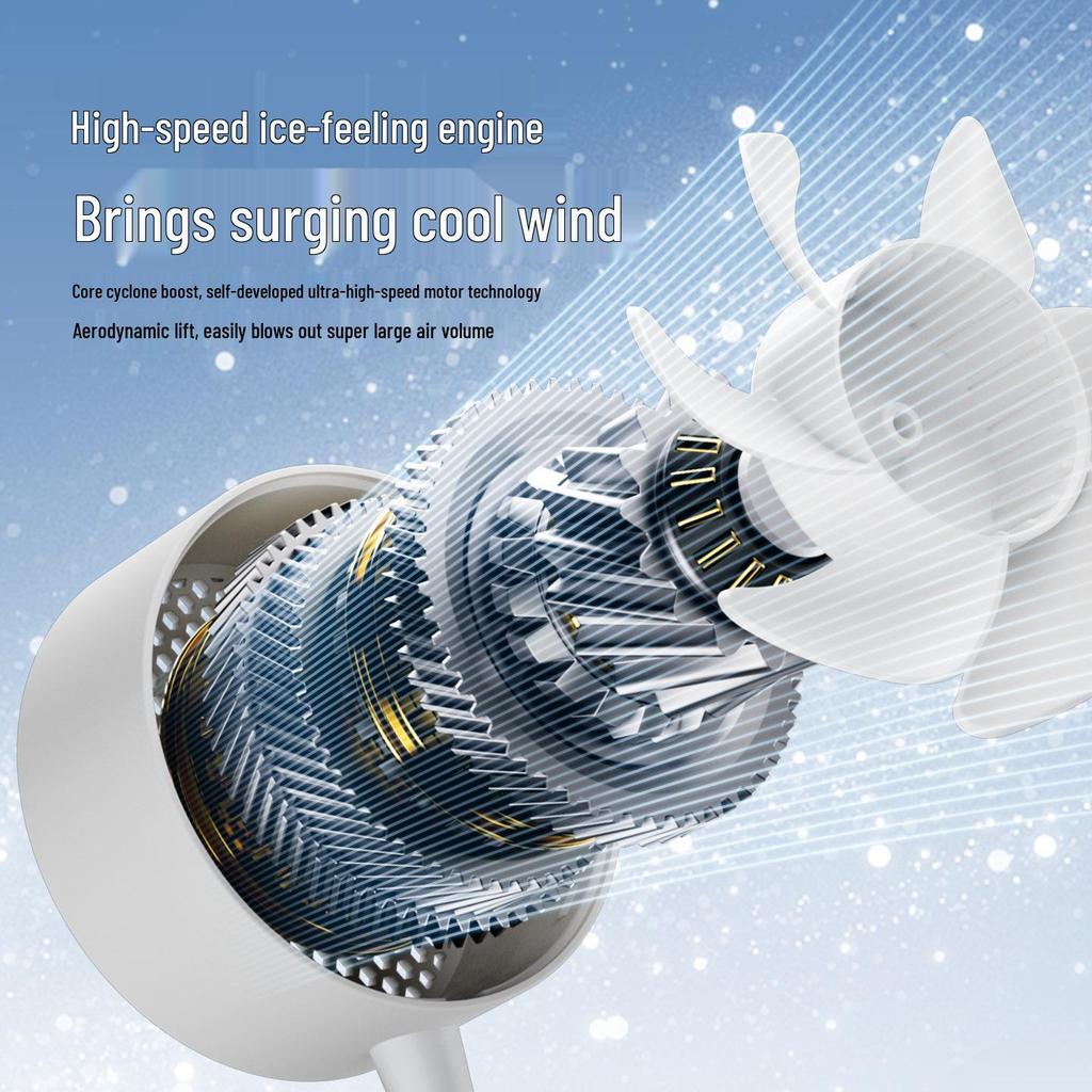 USB Rechargeable Magnetic Mobile Phone Cooling Clip Fan