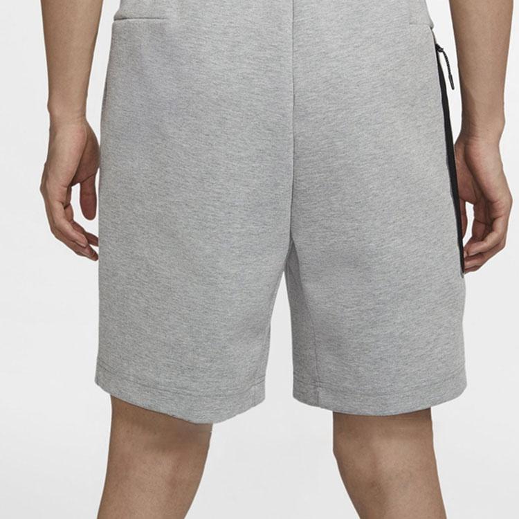 Nike Sportswear Tech Fleece Knit Breathable Shorts Men Bottoms Grey CU4504-063