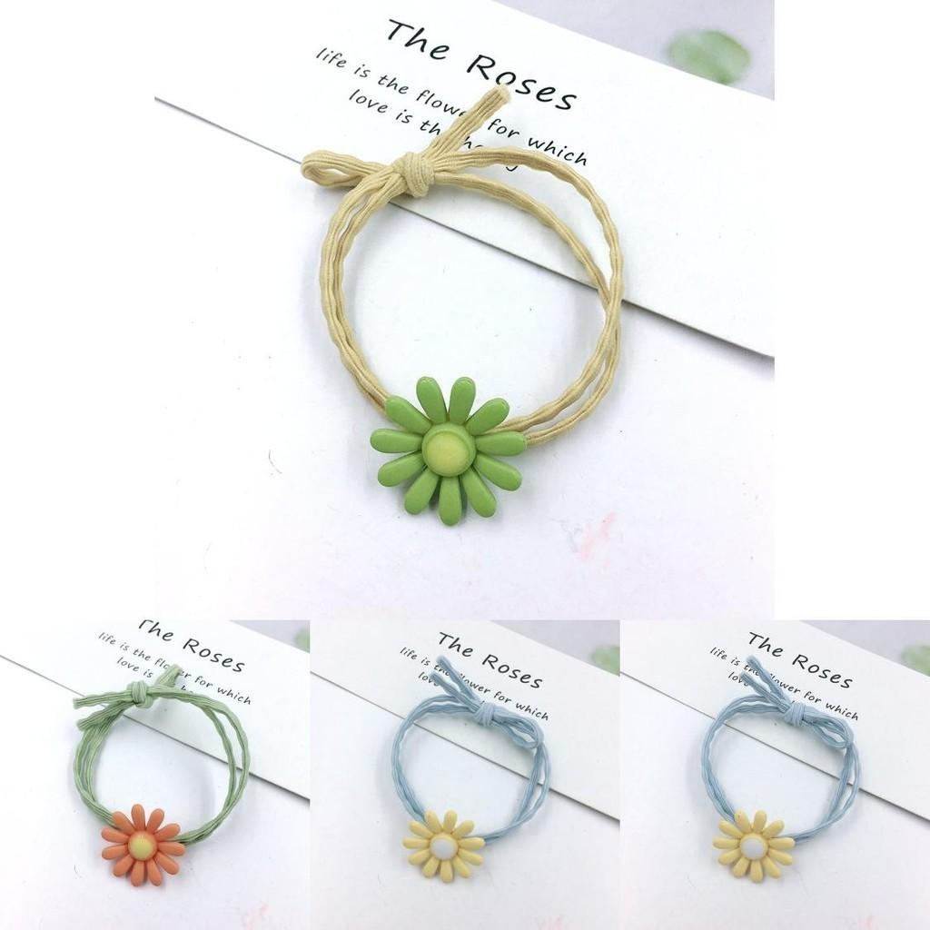 Beautiful Ins Women Daisy Hair Rope Headband With High-elastic Korean Rubber Band