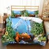 3D G-Grizzy And The Lemmings Bedding Set Duvet Cover Comforter Bed Single Twin Full Queen Youth Kids Girl Boys Gift Bed Sheets