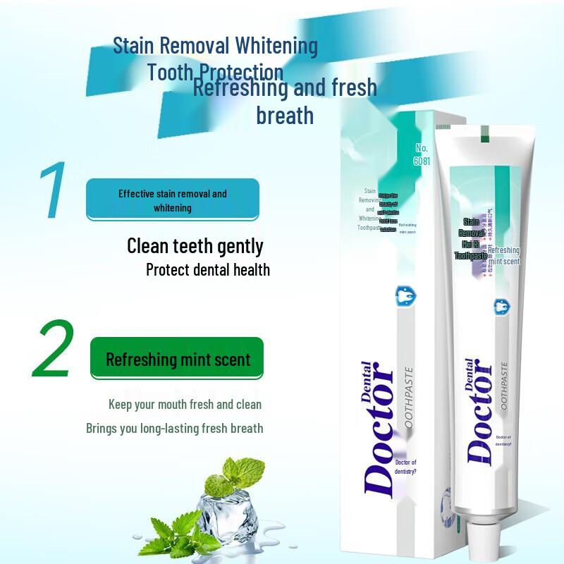 Dr. Tooth Whitening & Stain Removal Toothpaste