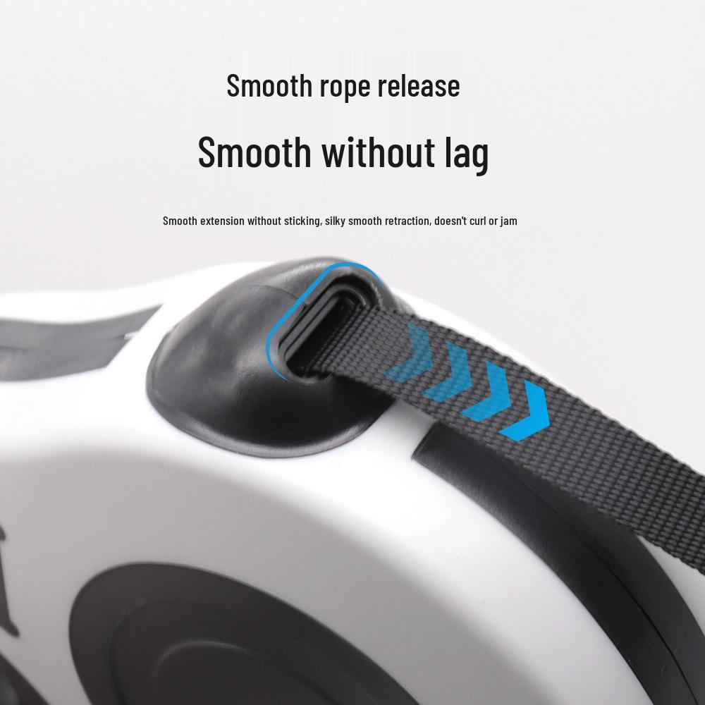 Retractable Pet Leash: Shock-Proof, Gentle On Hands, For Large Dogs and Cats