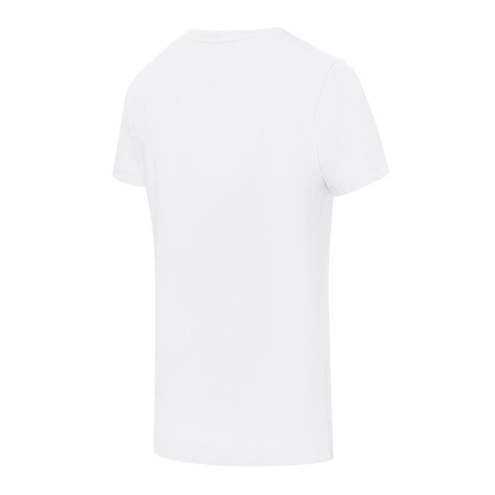 T-shirt Femme New Balance 21507 Blanc - Manches Courtes - Col Arrondi