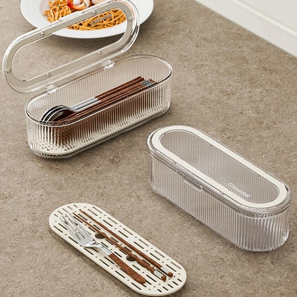 1Pcs Chopstick Box Chopstick Organizer for Utensils Drawer Spoons Dinnerware Holder